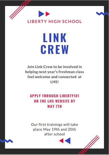 Link Crew flyer 